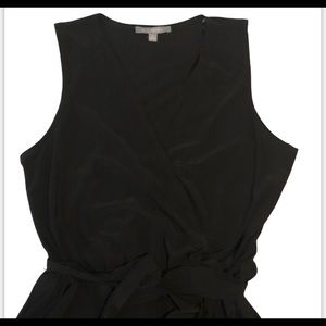 Ladies Sleeveless NY Collection one piece black jumpsuit size medium